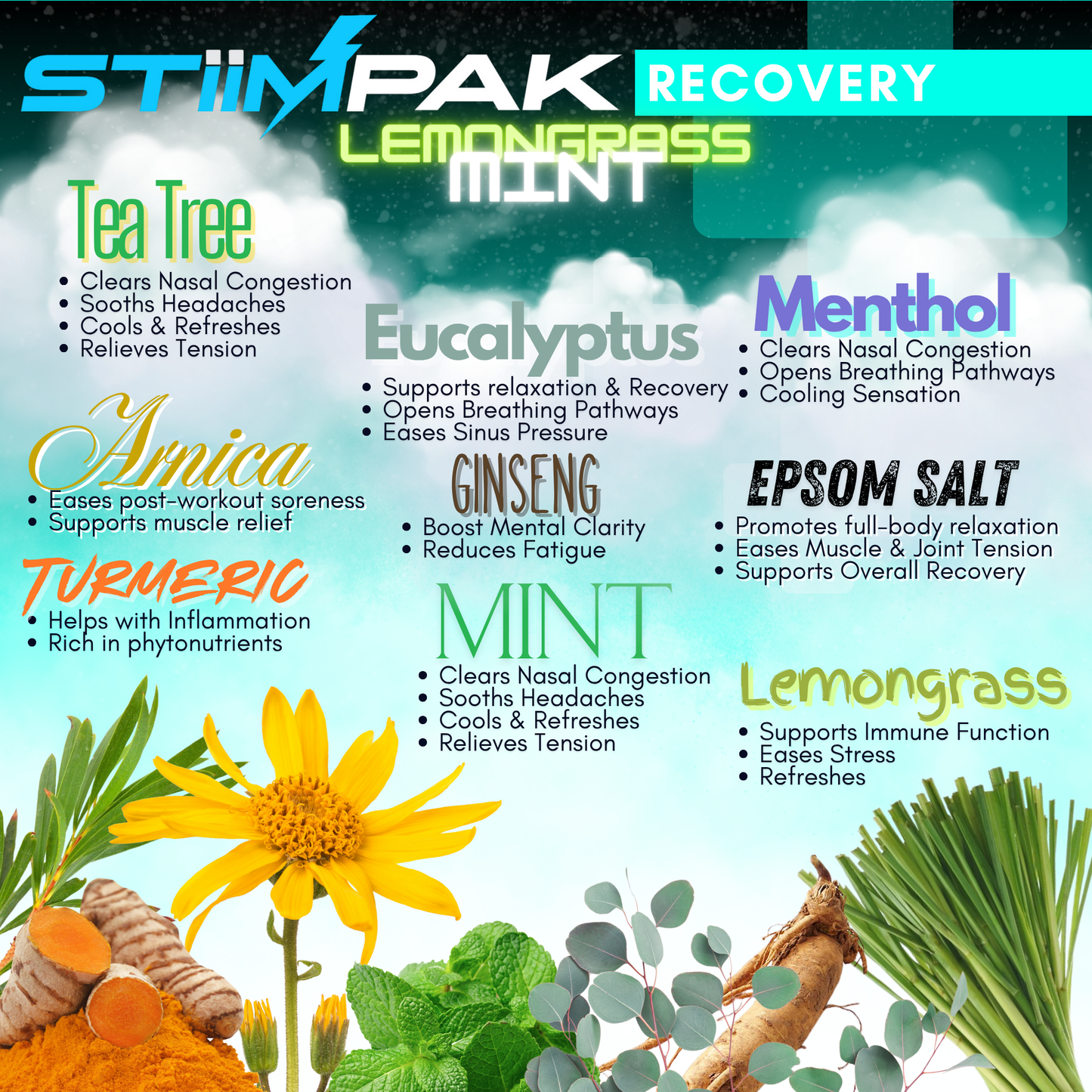 RECOVERY: Lemongrass Mint